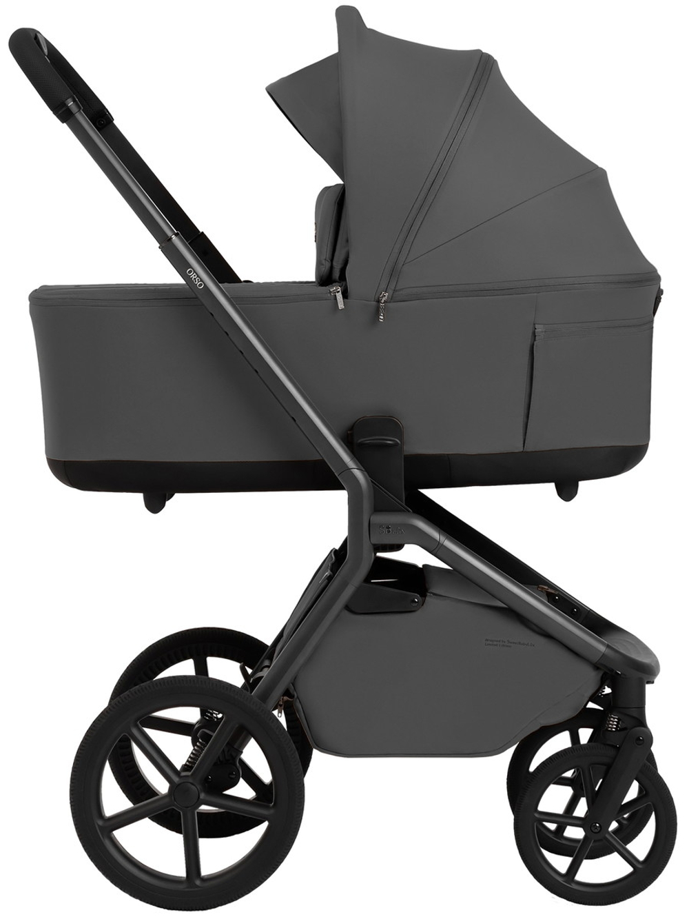 Коляска 3 в 1 Sweet Baby SBL Orso New + автокресло Elegante Plus New Dark Grey
