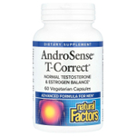 Natural Factors, AndroSense® T-Correct, 60 вегетарианских капсул
