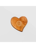 Деревянная менажница "Сердце" из кедра