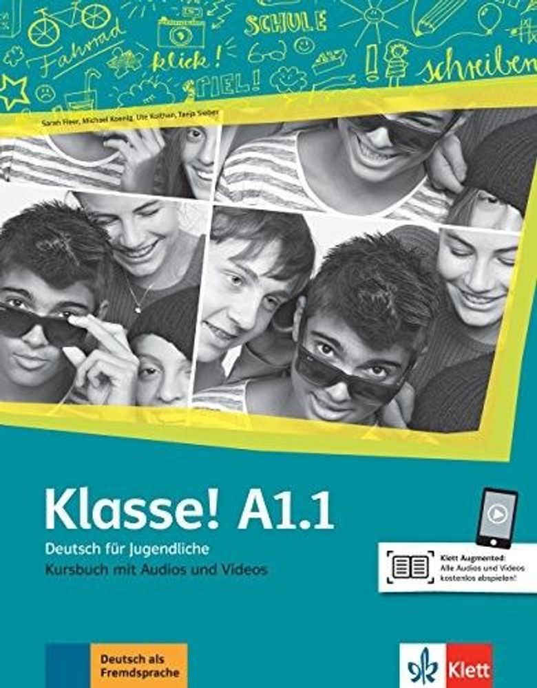 Klasse! A1.1  Kursbuch mit Audios und Videos online