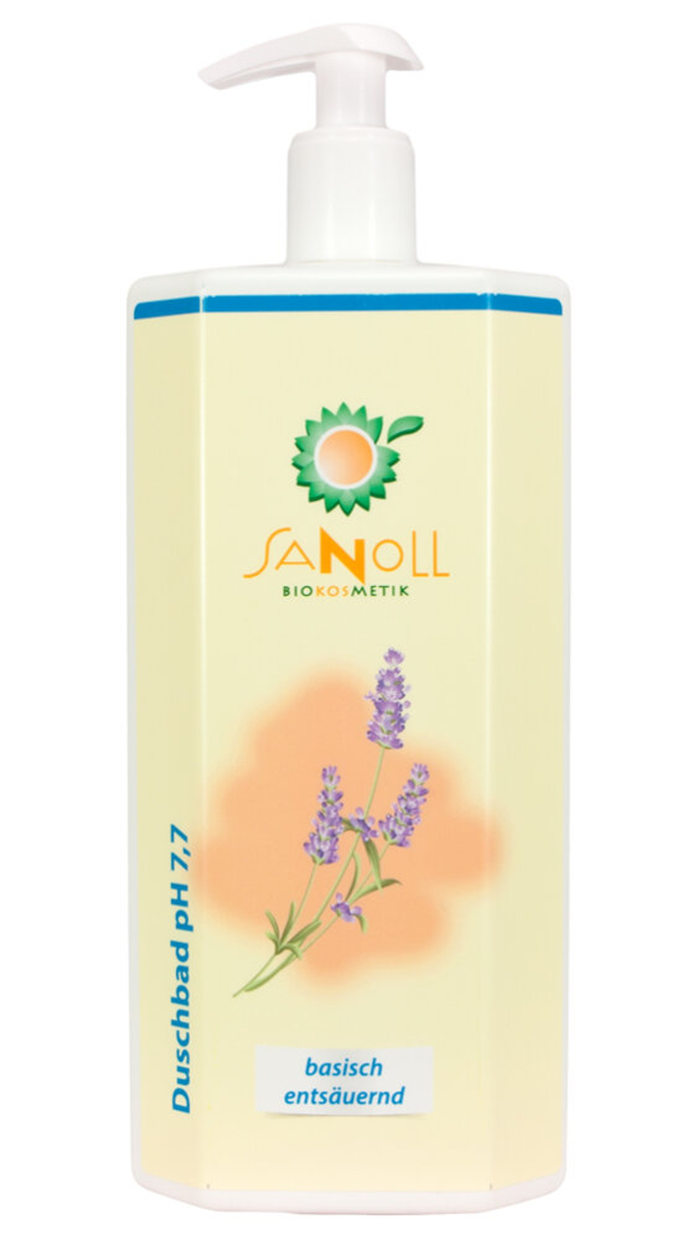 Гель для душа Sanoll, щелочной, pH 7,7, 1 л, 1000 мл