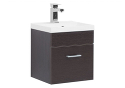 Тумба с раковиной Aquanet Нота NEW 40 венге