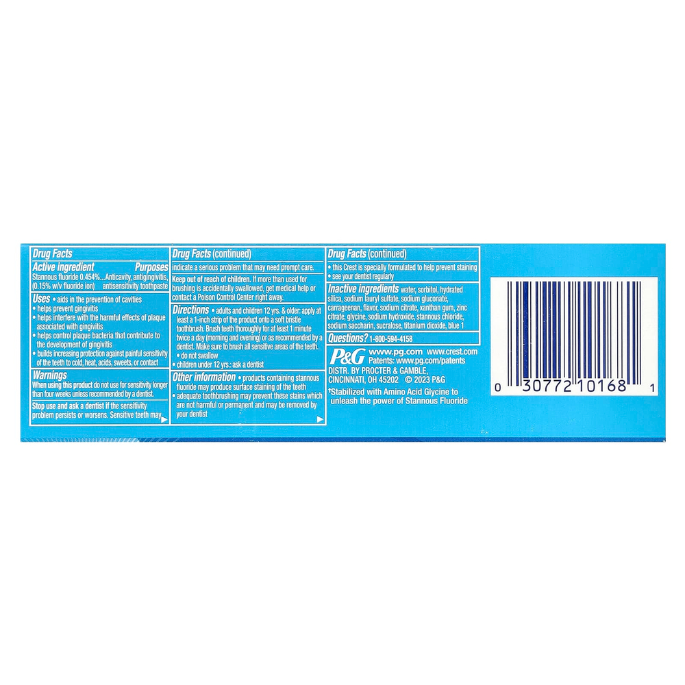 Crest, Pro-Health, зубная паста с фторидом, чистая мята, 85 г (3 унции)