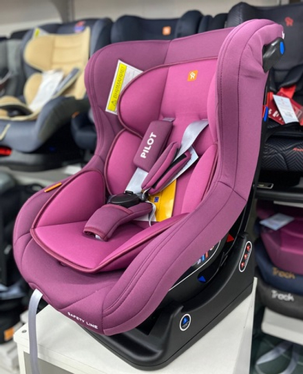 Автокресло LB-777 "Pilot" Safety line (Velvet Purple) группа 0-1 (0-18 кг)