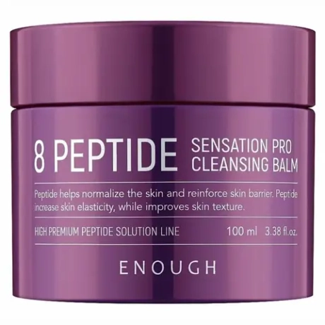 Enough Гидрофильный бальзам для лица с пептидами 8 Peptide Cleansing Balm 100мл