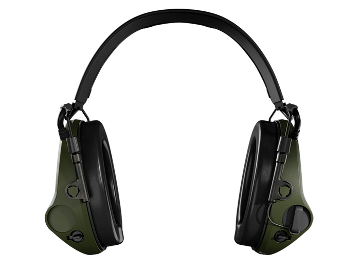 Наушники активные MSA Sordin Supreme T2 Headband Green, кожа/зелёные (303006-10P)