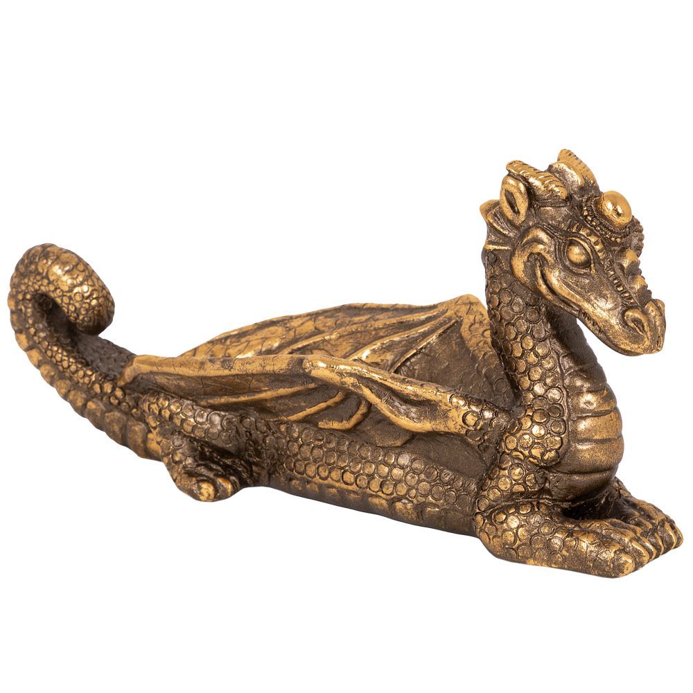 Подставка для благовоний и ароматических палочек Дракон Тесса Бронза