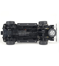 Радиоуправляемая машина WPL пикап Hilux Crew Cab (белая) 4WD 2.4G 1/16 RTR
