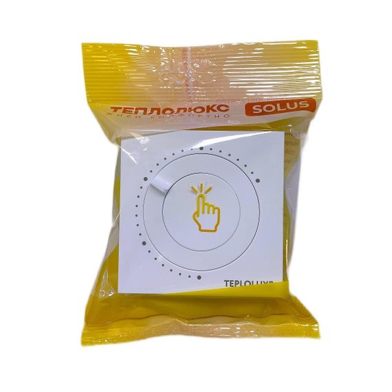 Терморегулятор Теплолюкс Solus белый 39740