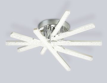 Потолочный светодиодный светильник с пультом 65W 3000K-6400K FA8895 CH хром Acrylica Original Ambrella