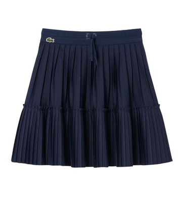 Юбка для девочки теннисная Lacoste Pleated Jersey - небесный