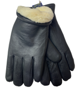 Регал.Кожа оленя.Набивная шерсть.СЕНСОРНЫЕ.Перчатки.Мужские.10 шт в упаковке.