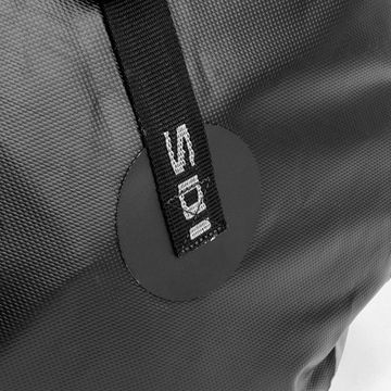 Гермобаул 100 л (ПВХ, серый/черный) (HS-GB-100-GB) Helios