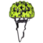 Шлем STG модель HB10, S (48-52см), черный/зеленый, с фикс застежкой