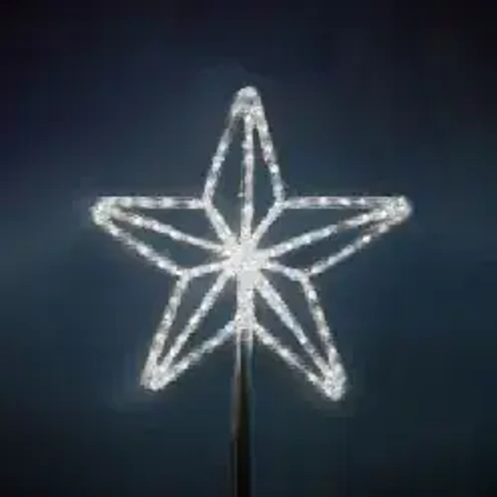 Макушка Кремлевская Эконом 50 см. для елей высотой от 3 до 5 м., белая, Green Trees (krem-50white)