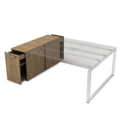 9ТП.002.2 Тумба с выкатной секцией (1435*450*750)