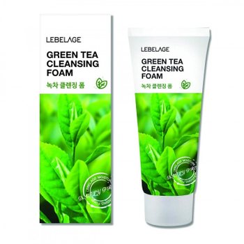 Пенка для умывания Lebelage Green Tea Cleansing Foam Зеленый Чай 100 мл
