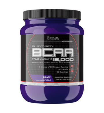 Ultimate Nutrition BCAA Powder 12,000 (228 g) , БСАА , Аминокислоты