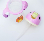 4780659 Поильник детский с силиконовой трубочкой «Совушка», 240 мл., цвет фиолетовый