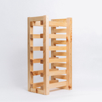 Подставка для винных бутылок из древесины кедра. BM2