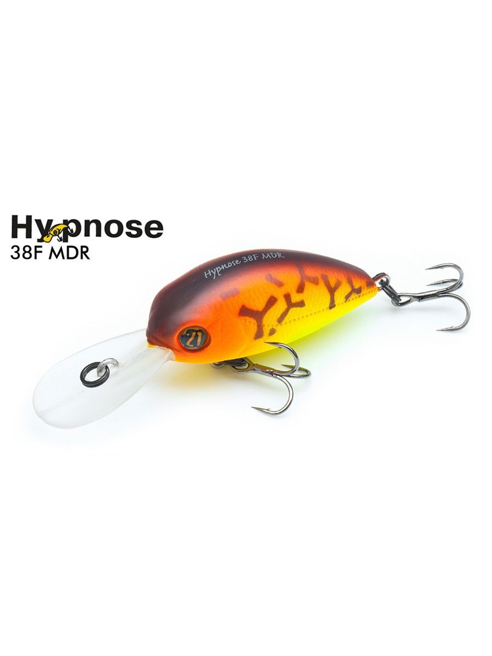 Воблер для рыбалки Pontoon21 Hypnose 38F-MDR, 38мм, 4 гр., заглубление до 1,2м., цвет 007