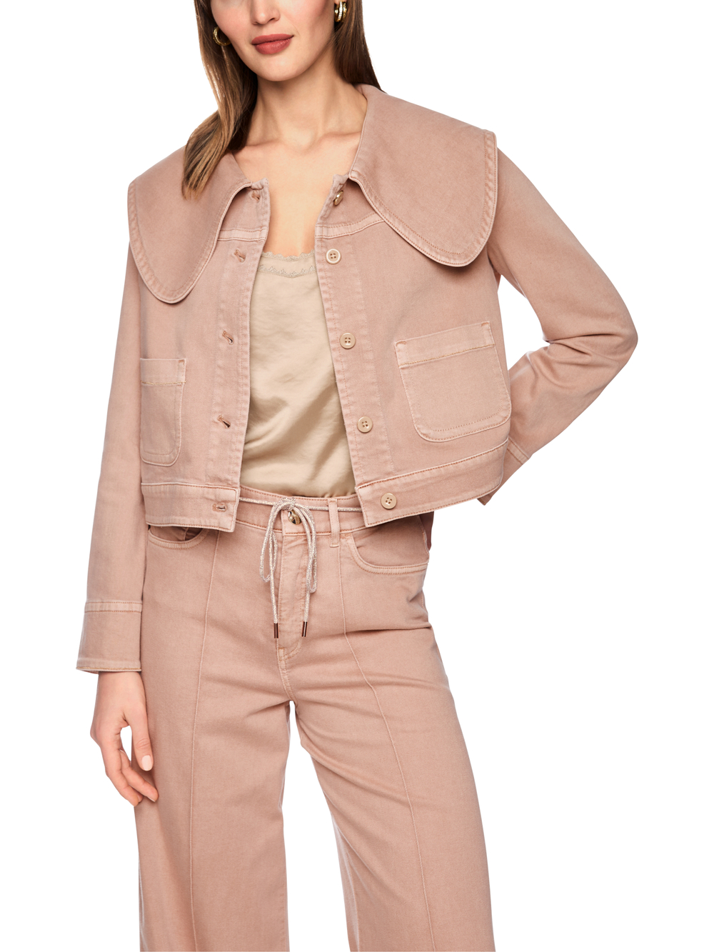 Джинсовая куртка из хлопка