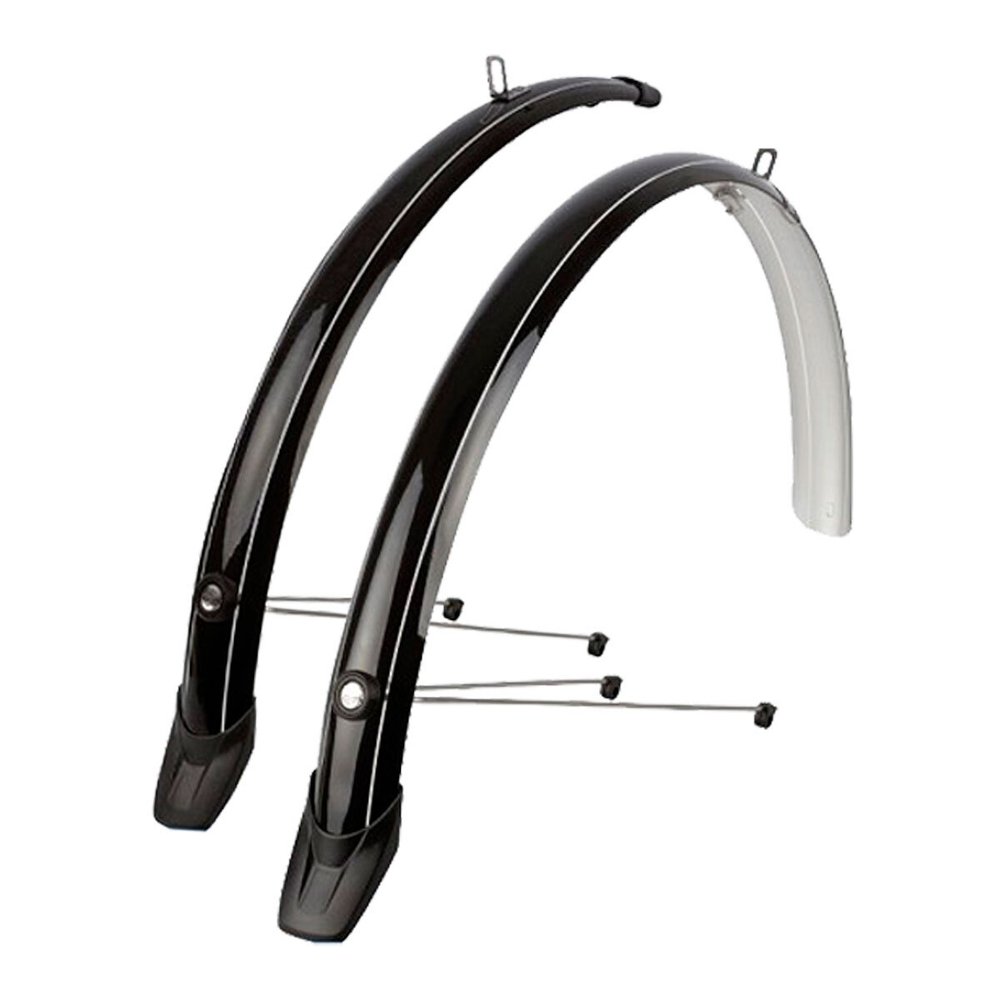 Комплект крыльев Polisport Towny 28"/51мм., black (10013160/040320/0113199, ПОРТУГАЛИЯ)