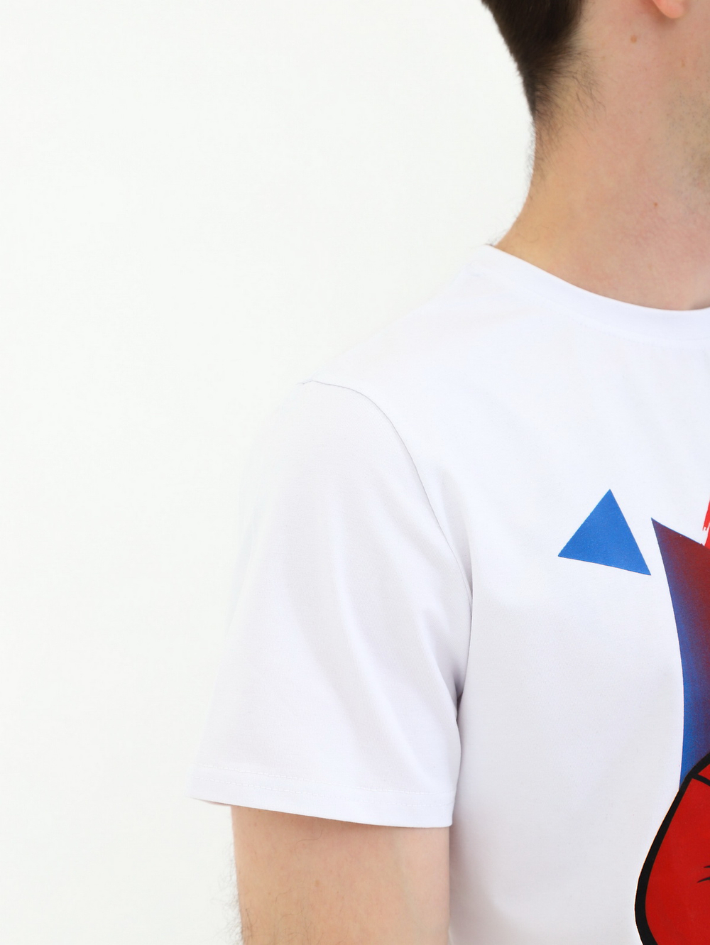 Футболка для САМБО белая мод.1