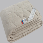 Одеяло "РУ. ЛЁН" Русская сказка, стандарт, плотность 300 г/м2, тик 100% лён, Россия.