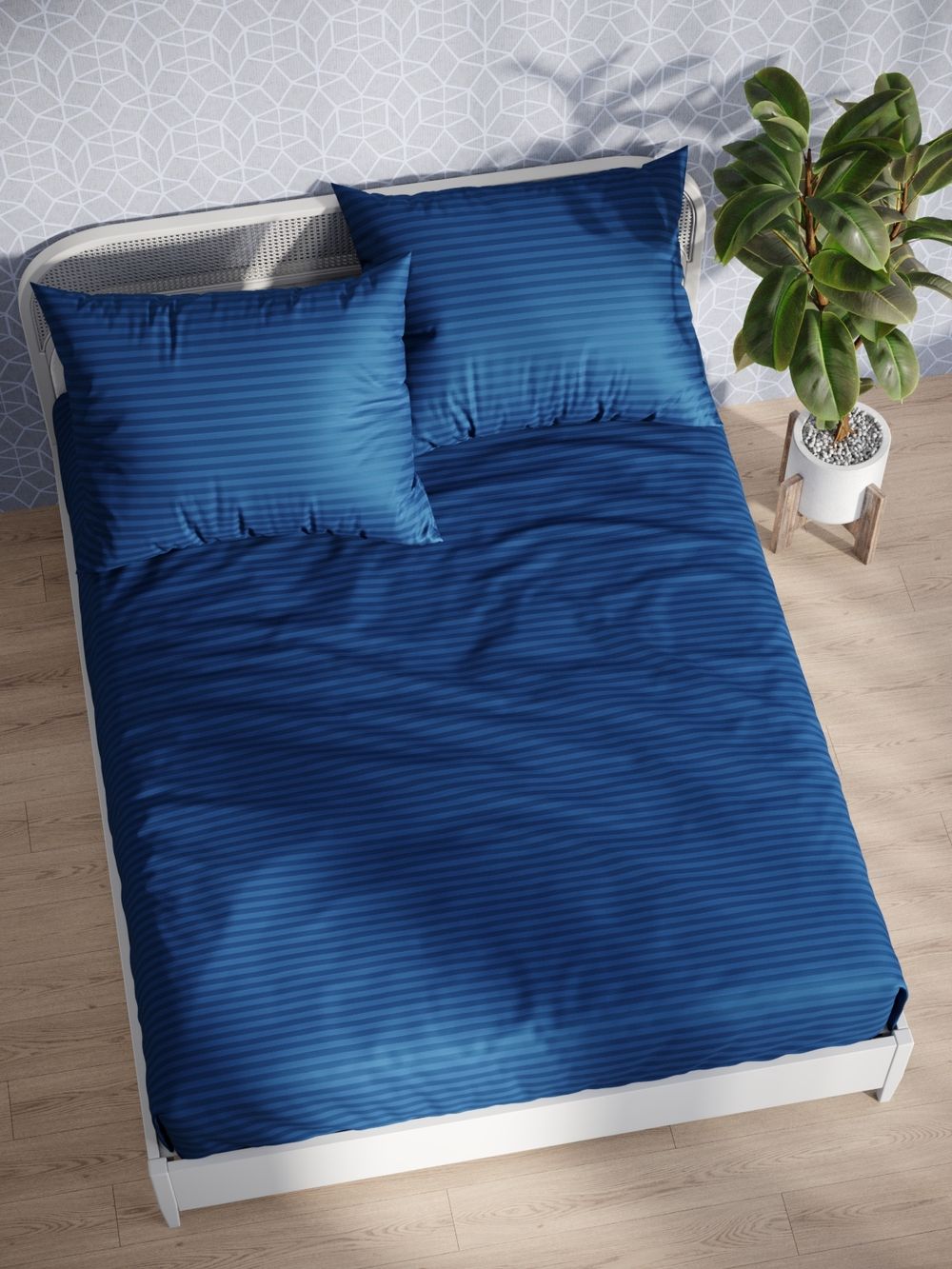 Постельное белье Simple House "Барселона" 1,5-сп   наволочка 50х70 1шт Простынь  150х215 см  Пододеяльник 145х215 см