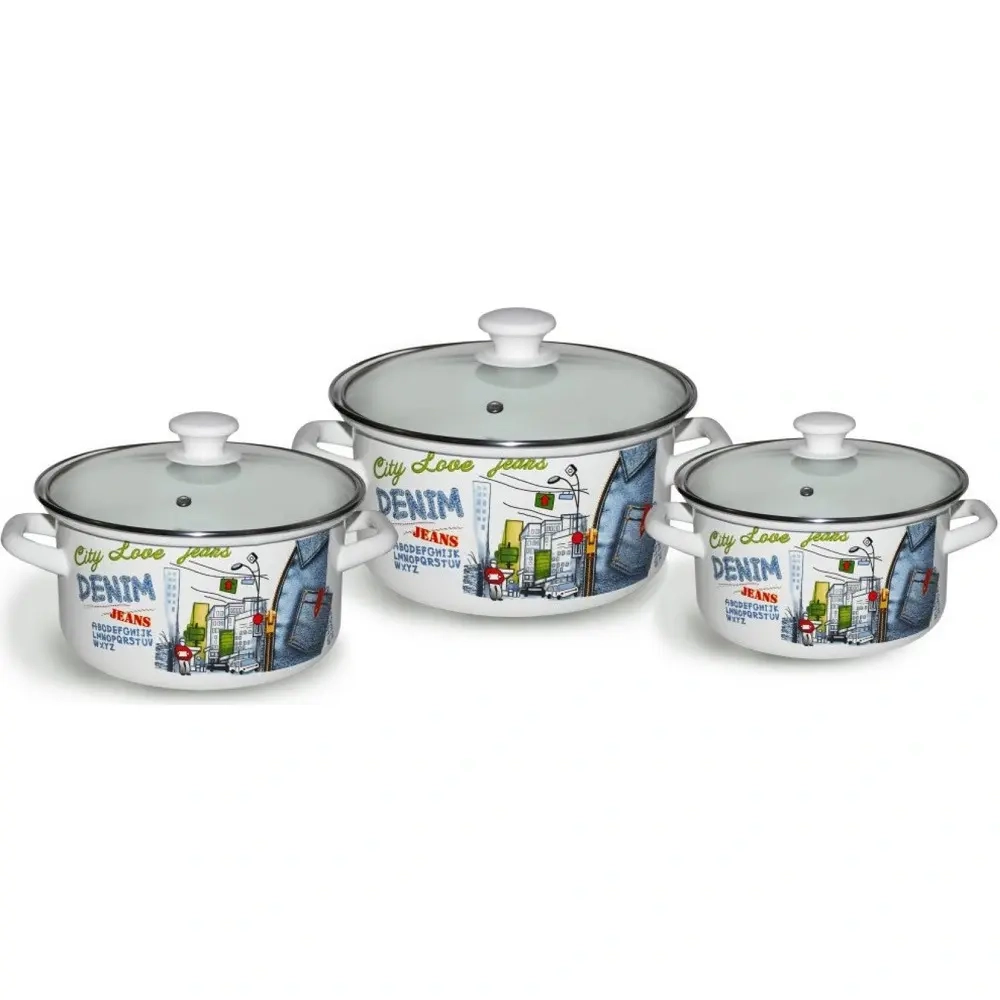 набор Деним-1-Экстра (белая) (кастр цил.2,3л3л4л ст/кр), арт.