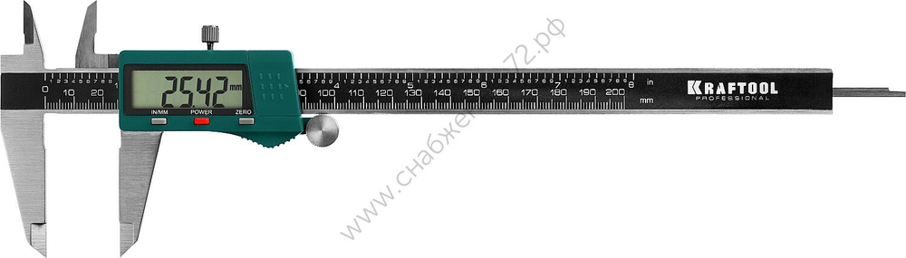 KRAFTOOL 200 мм, высокоточный, металлический электронный штангенциркуль (34460-200)