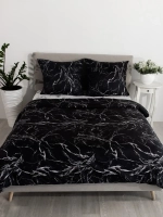 Постельное белье 1,5 полисатин Павлайн Мрамор