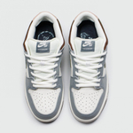 кроссовки Nike SB Dunk Low White Grey