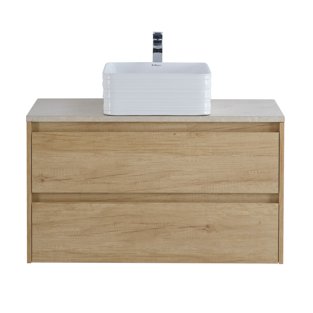 Тумба подвесная под столешницу BelBagno KRAFT-800-2C-SO-RNN