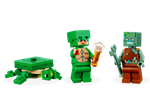 Конструктор LEGO Minecraft 21254 «Черепаший пляжный домик»
