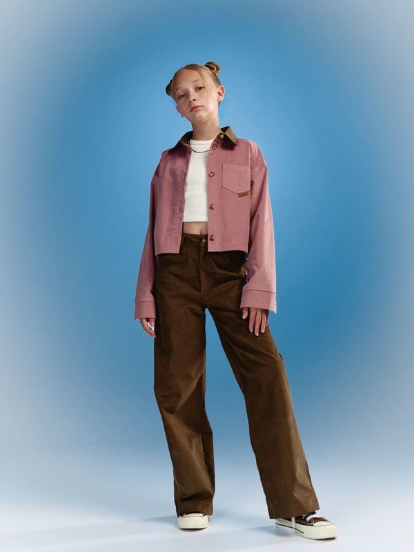 Брюки палаццо вельветовые 