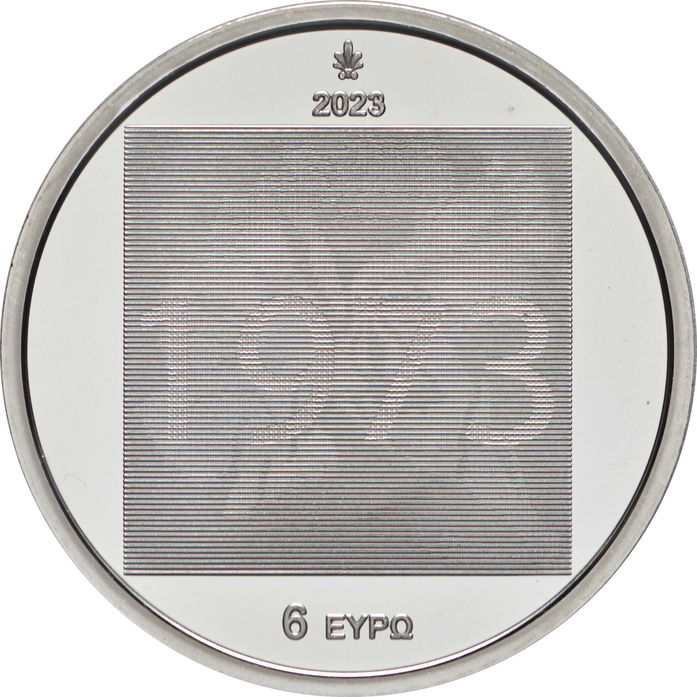 ГРЕЦИЯ, 2023, 6 ЕВРО [СЕРЕБРО] [PROOF]
