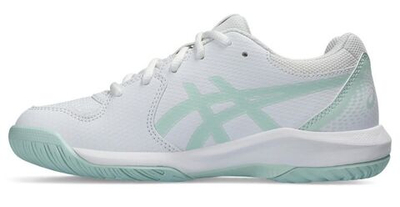 детские Кроссовки теннисные Asics Gel-Dedicate 8 GS - white/pale blue