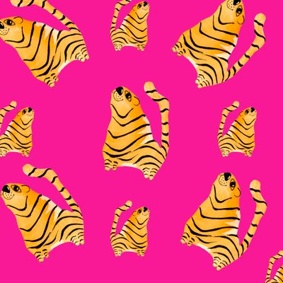 Tiger Petrik (On Pink)