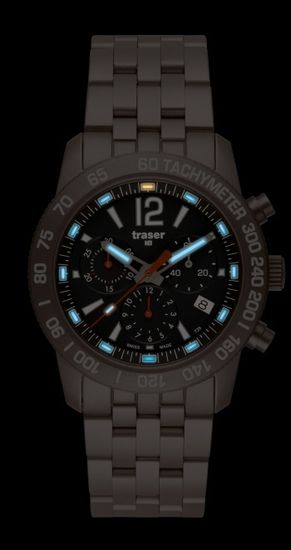 Наручные часы Traser Classic Chrono Titan Blue 100307