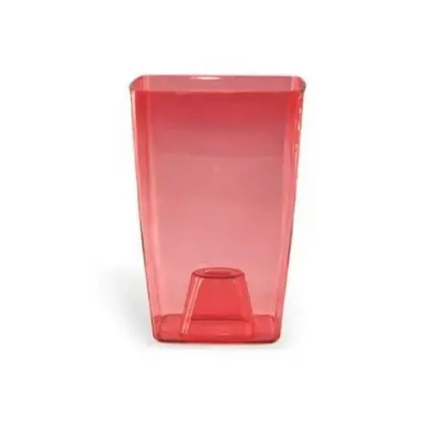 Горшок для орхидеи Сильвия 1,9 л, h18 d12,5, малиновый