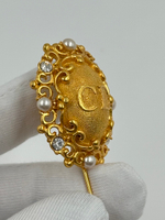 Брошь булавка Christian Dior