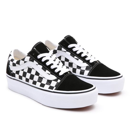 Кеды Vans Old Skool Platform Checkerboard