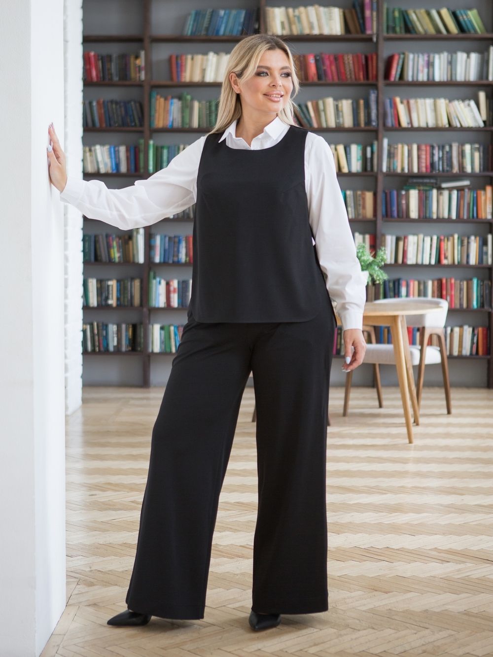 Брюки 1315 синий Novita (Акция)