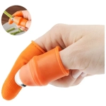 Нож садовый на палец (набор из 2-ух штук-большой и указательный пальцы)