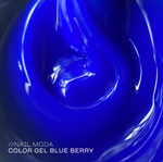 Гель NAIL MODA 'Blueberry' моделирующий, цветной  15г