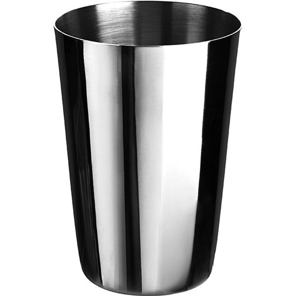 Стакан для шейкера «Бостон»;сталь нерж.;0,54л;D=86,H=126мм;серебрист. (Цвет: серебристый)