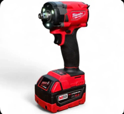 Набор аккумуляторного электроинструмента инструмента Milwaukee 4в1 с 4 АКБ Шуруповерт+Болгарка+Перфоратор+Гайковерт 18V