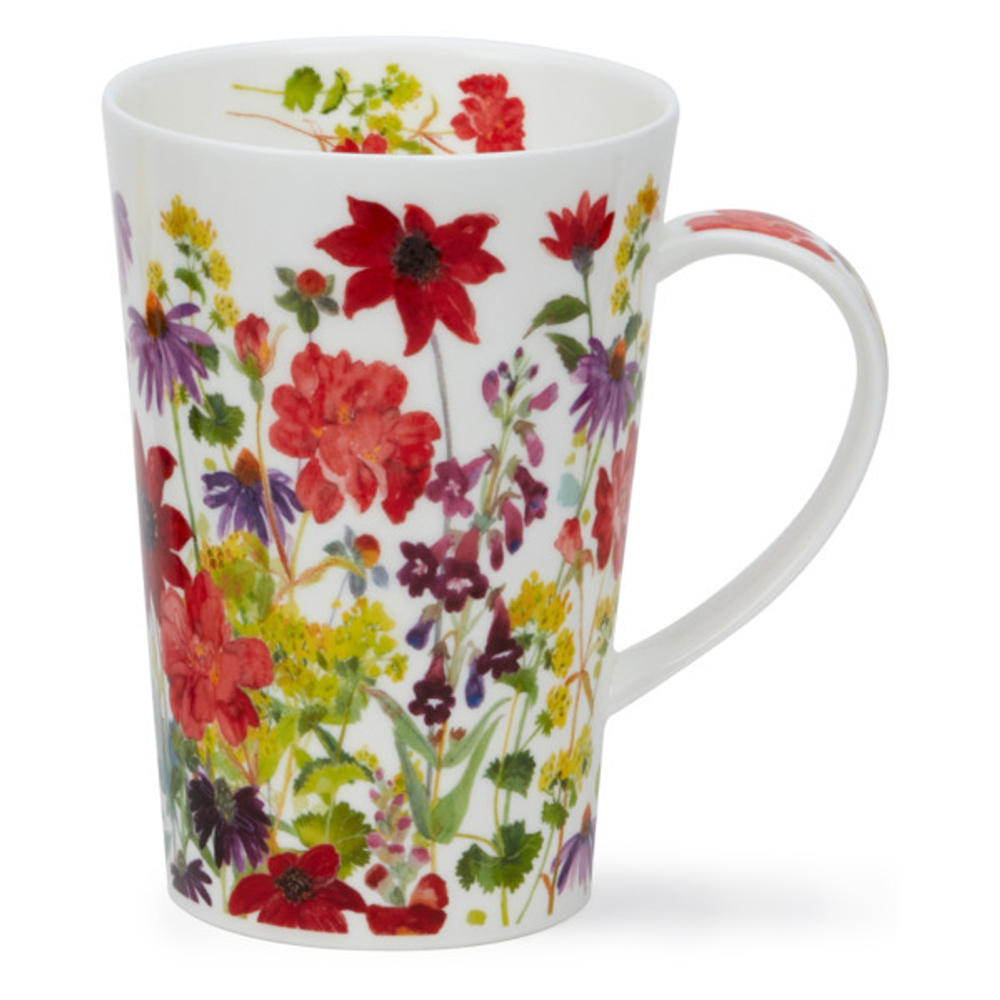 Кружка 440мл Dunoon Газон из красных цветов Шетлэнд